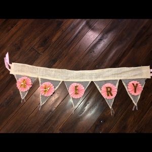 Homemade Banners